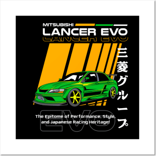 Lancer Evo Posters and Art